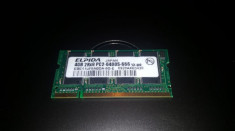 Memorie Laptop SODIMM DDR2 4GB Elpida PC2-6400S 800Mhz foto