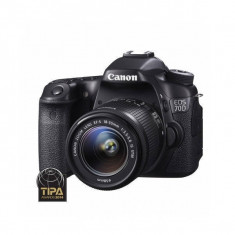 Aparat foto DSLR Canon EOS 70D 20.2 Mpx Kit EF-S 18-55mm IS STM foto