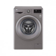 Masina de spalat rufe LG F4J5TN7S 1400RPM 8Kg A+++ Inox foto