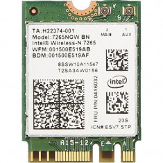 Placa de retea wireless Intel Dual Band Wireless-AC 7265 2x2 + Bluetooth M.2 foto