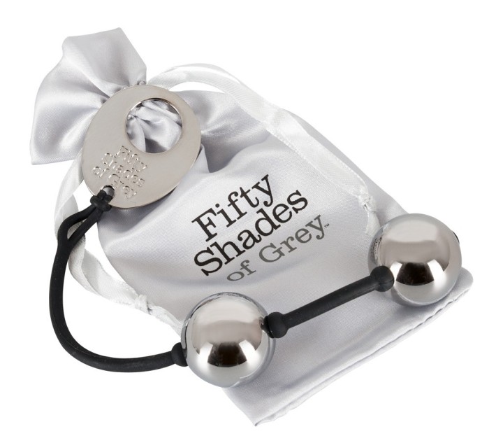 Fifty Shades Of Grey - Bile Inner Goddess Silver Metal Ben Wa Balls foto mare Fifty Shades Of Grey - Bile Inner Goddess Silver Metal Ben Wa Balls foto mare