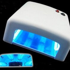 Lampa uv -Professional Nail Gel UV Lamp foto