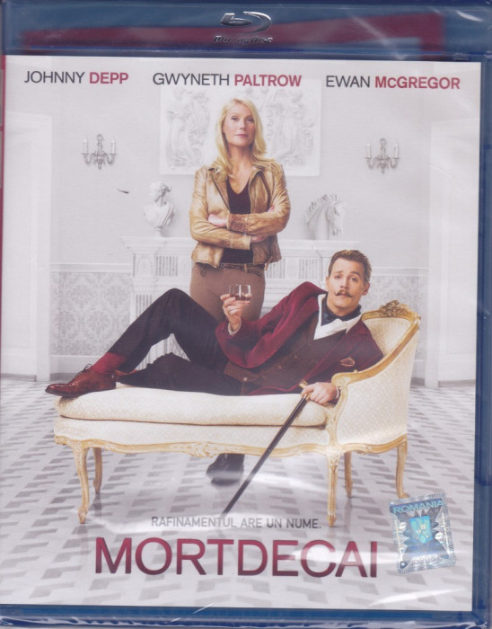 Film Blu Ray : Mortdecai ( sigilat, original - subtitrare in lb.romana )