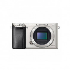 Aparat foto Mirrorless Sony Alpha A6000 24.3 Mpx WiFi NFC Body Silver foto