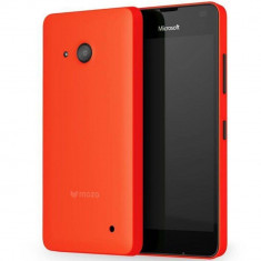 Husa Protectie Spate Mozo Orange Fluo pentru Lumia 550 foto