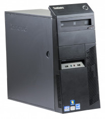 Lenovo ThinkCentre M81 Intel Core i5-2400s 2.50 GHz 4 GB DDR 3 250 GB HDD DVD-ROM Tower foto