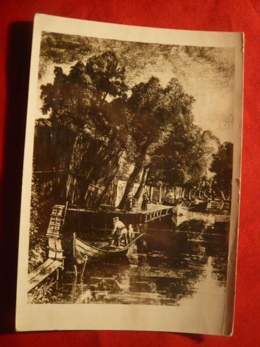 Ilustrata - Pictura - Punct Pescaresc de Ch.Naum