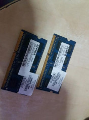 2 x 2 GB ram DDR3 laptop foto