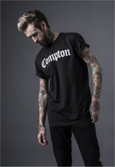 Tricou COMPTON Mister Tee Negru foto