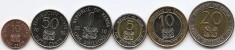 Kenya Set 6 - 10, 50 Cents, 1, 5, 10, 20 Shillings 1995/10 - UNC !!! foto