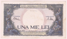 Bancnota 1000 lei 23 martie 1943 foto