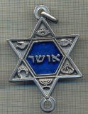 ZET 527 MEDALIE- MEDALION EVREIESC, CU SIMBOLURI RELIGIOASE CRESTINE SI MASONICE