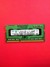 Memorie laptop 2 GB RAM DDR3 Samsung 1Rx8 PC3-12800S-11-11-B2 1600MHz /2GB DDR3 foto
