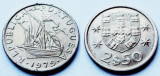 PORTUGALIA 2 - 1/2, 2$50 2,5 ESCUDOS 1979, 3.50 g., 20 mm **, Europa
