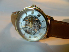 Ceas barbatesc superb ,automatic ROTARY SKELETON , ORIGINAL!! foto