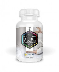 Blue supervitamin C 1200 Alcalin+Calciu &amp;amp;#8211; Vitamina C din ascorbat de calciu si maces foto