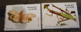 BRAZILIA 1987 &ndash; INSECTE, FLUTURI, serie nestampilata, B46, Nestampilat