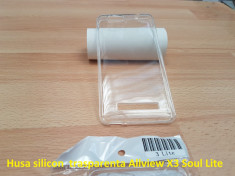 Husa silicon trasparenta Allview X3 Soul Lite foto