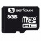 Card memorie Serioux Micro SDHC 8GB Clasa 4 + Adaptor SD