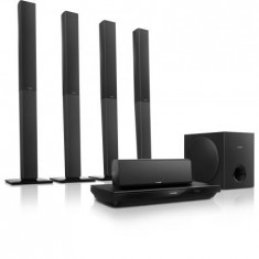 Sistem Home Cinema 5.1, 3D cu Blu-ray Philips HTB3580G/12, Negru foto