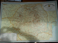Harta Turistica Romania ONT CARPATI foto