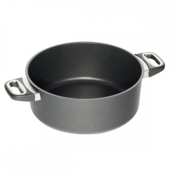 Cratita AMT Gastroguss 28 cm inductie neagra foto mare Cratita AMT Gastroguss 28 cm inductie neagra foto mare
