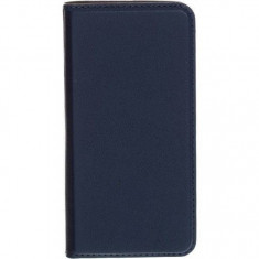 Husa Flip Cover Tellur pentru Huawei P9 Lite Material Seta Blue foto