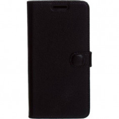 Husa Flip Cover Tellur pentru Samsung S7 Edge Leather Black foto