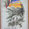 Primul razboi ; Luptele din Carpati , ilustrata embosata , 1915 , impecabila