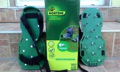 Sandale aerator scarificator gazon foto
