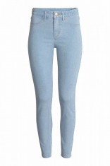 Blugi dama light-blue jeggings, ZARA, noi foto