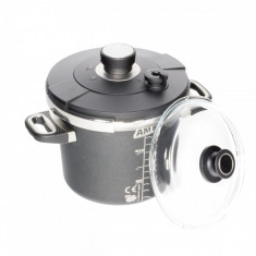 Oala sub presiune AMT Gastroguss 22 cm 4.5l inductie + Capac foto