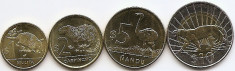 Uruguay Set 4 - 1, 2, 5, 10 Peso 2011 - UNC !!! foto