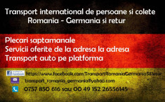 Transport persoane si colete Romania - Germania si retur foto