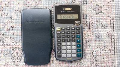 Calculator Stintific Texas Instruments Ti- 30XA , FUNCTIONEAZA . foto