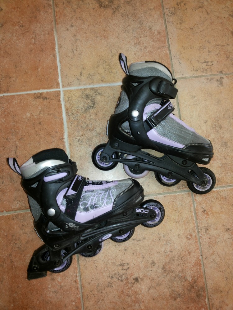 Role,rolere,inline skates,Hy Skate,roti din silicon,marime reglabila 37