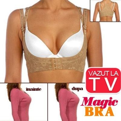 Magic Bra Indreapta Spatele, Ridica si Sustine Sanii foto mare Magic Bra Indreapta Spatele, Ridica si Sustine Sanii foto mare