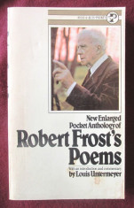 &amp;quot;New Enlarged Pocket Anthology of ROBERT FROST&amp;#039;S POEMS&amp;quot;, 1971. Col. POCKET BOOKS foto