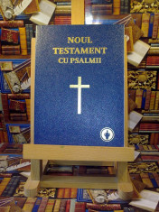 Noul Testament cu Psalmii &amp;quot;A4322&amp;quot; foto