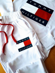 TRENINGURI FIRMA TOMMY HILFIGER NEW MODEL/BUMBAC/PANTALONI CONICI foto