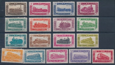 Belgia 1949 200 Euro locomotive - serie nestampilata MLH/MNH foto