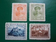 Luxemburg 1925 20 Euro ducesa Charlotte - serie nestampilata MNH foto