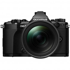 Aparat foto Mirrorless Olympus E-M5 Mark II black + obiectiv 12 - 40 mm foto