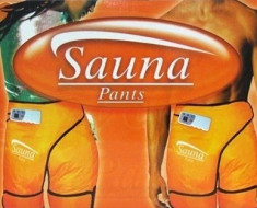 Pantaloni de Slabit cu Telecomanda Sauna Pants cu Efect de Sauna foto