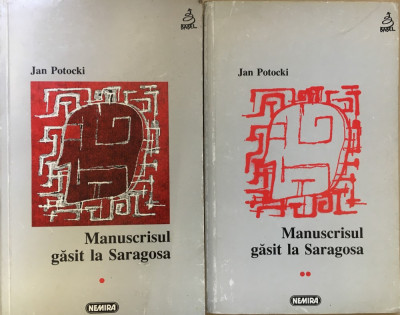 MANUSCRISUL GASIT LA SARAGOSA - Jan Potocki (2 volume) foto