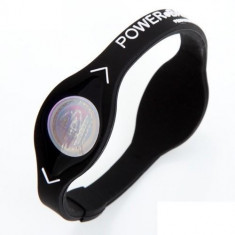 Bratara Din Silicon cu Holograma Power Balance foto