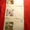 Set 3 Plicuri - Pasari cod 26 , 29 , 31 -1971