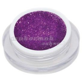 Gel UV colorat - violet cu sclipici 5ml foto mare Gel UV colorat - violet cu sclipici 5ml foto mare