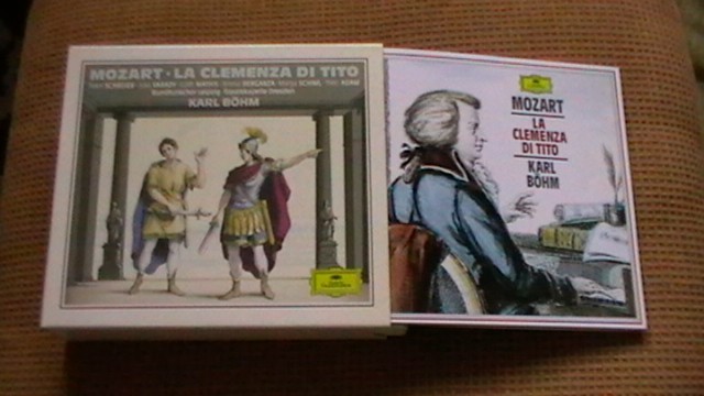 Mozart - La Clemenza di Tito (Karl Bohm) (2 CD-uri originale cu libret)