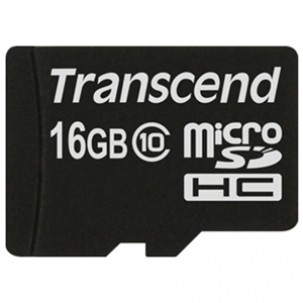 Card memorie Transcend Micro SDHC Premium 16GB Clasa 10 foto mare Card memorie Transcend Micro SDHC Premium 16GB Clasa 10 foto mare